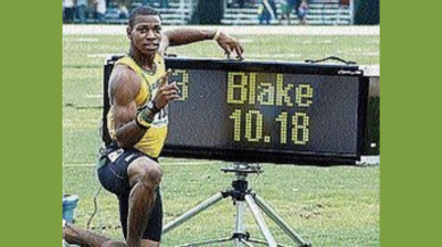 Blake Breaks National Junior Record at Carifta Games